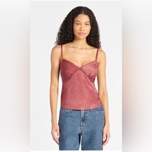 🔴 3/$12 No Boundaries’ Women’s Elegant Burgundy Camisole Top! NWT! Size XS (0-2)